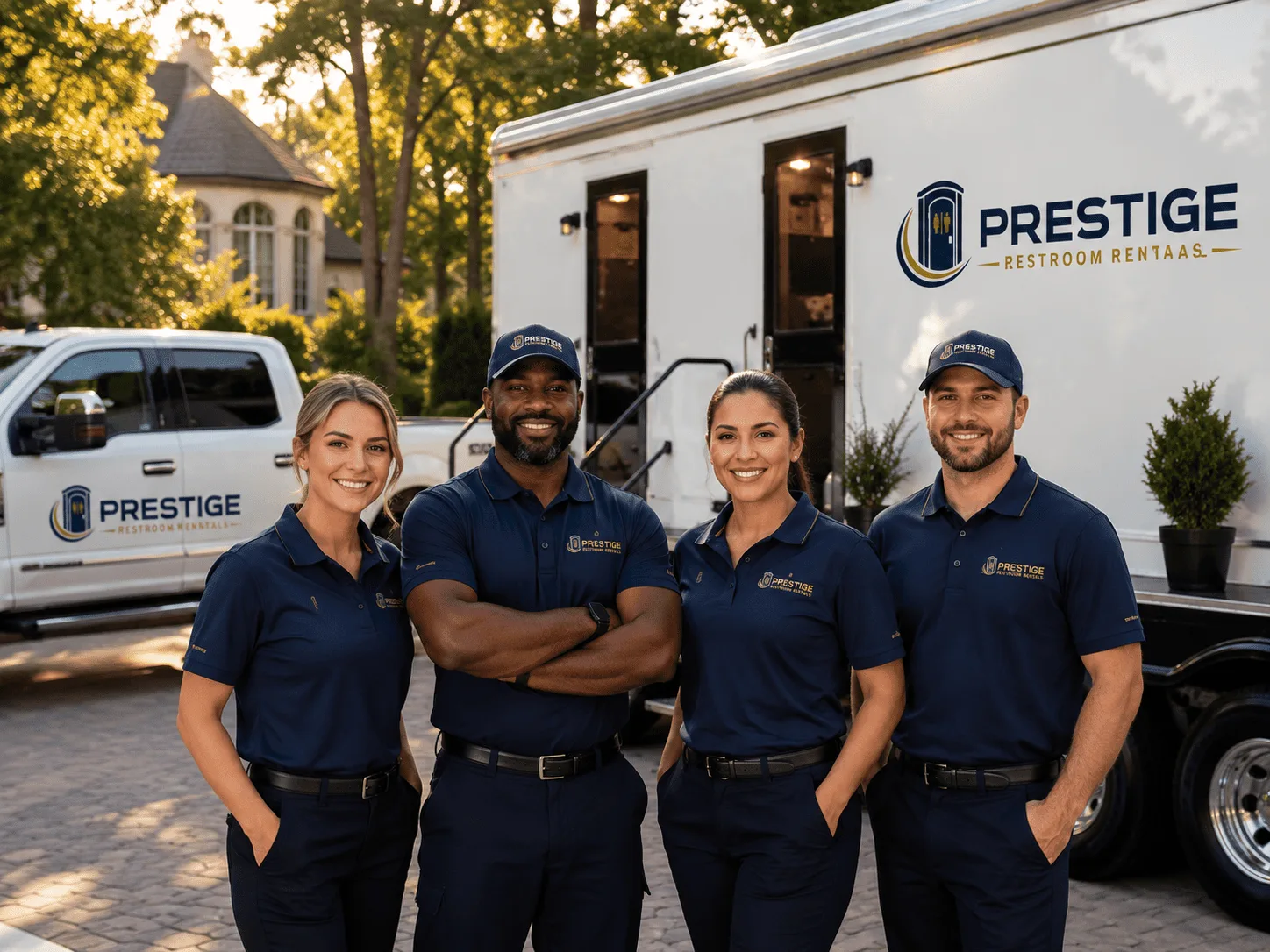 Trusted Luxury Portable Restrooms company in Augusta, OH